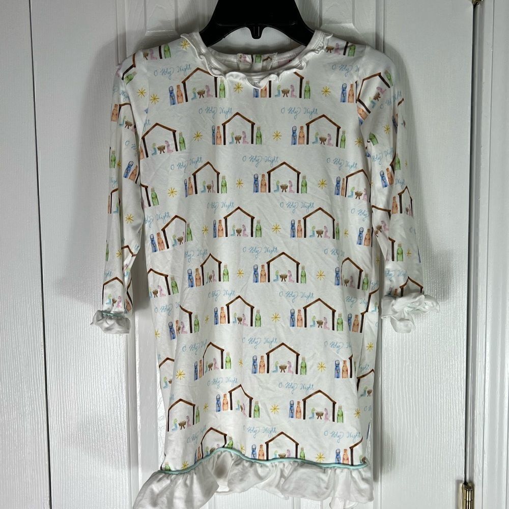 Little Louanne Girls Away in a Manger Gown Size 6x